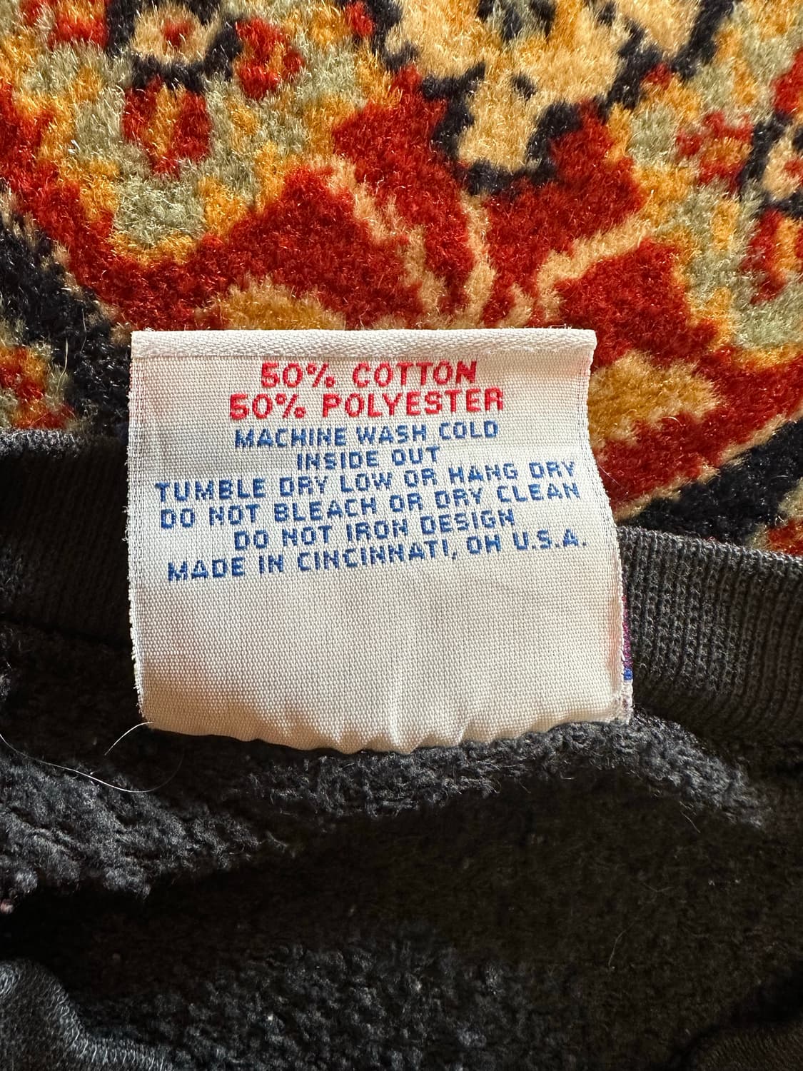 90s CRABLE "MSU" 유니버시티 헤비웨이트 스웻셔츠 - XXL 상품이미지6