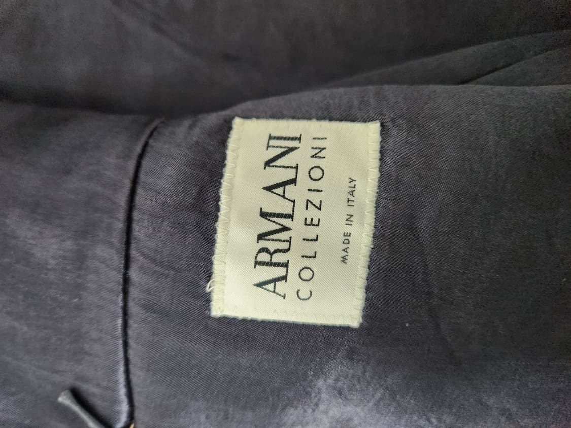 아르마니꼴레지오니 더블지퍼 자켓 M - J53 상품이미지5