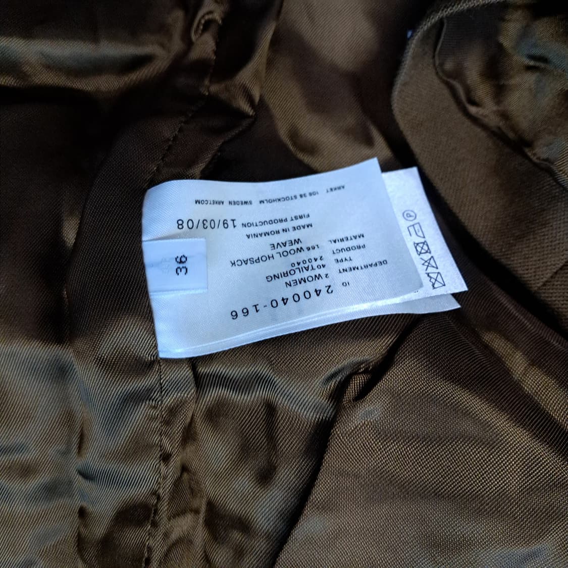 아르켓 오버핏 자켓 상품이미지5