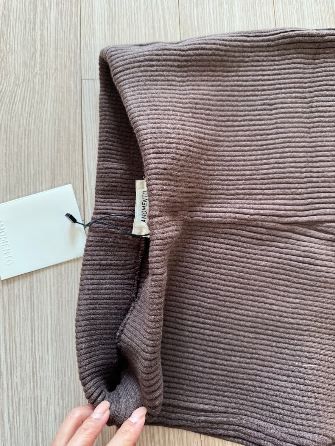 아모멘토 립니트 팬츠 상품이미지8