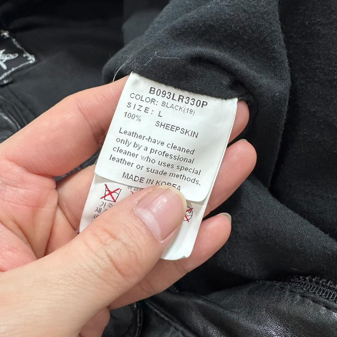 버커루 lamb skin pocket leather jacket 상품이미지8