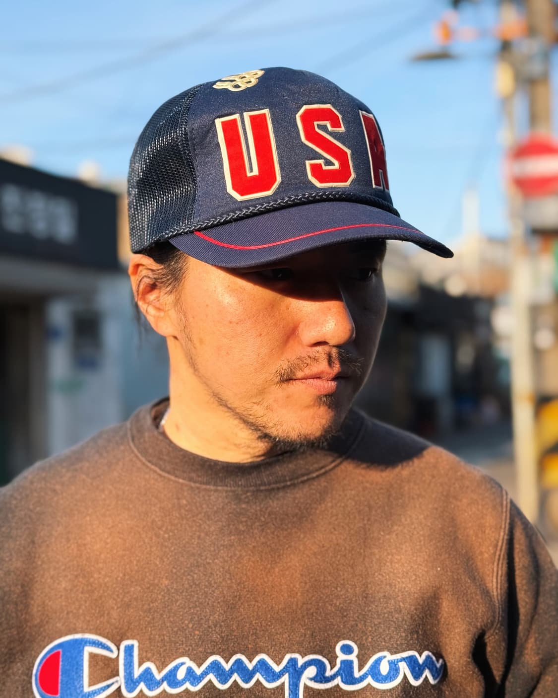 80‘s Clutch 88 서울올림픽 팀 USA 트러커캡 OS 상품이미지8