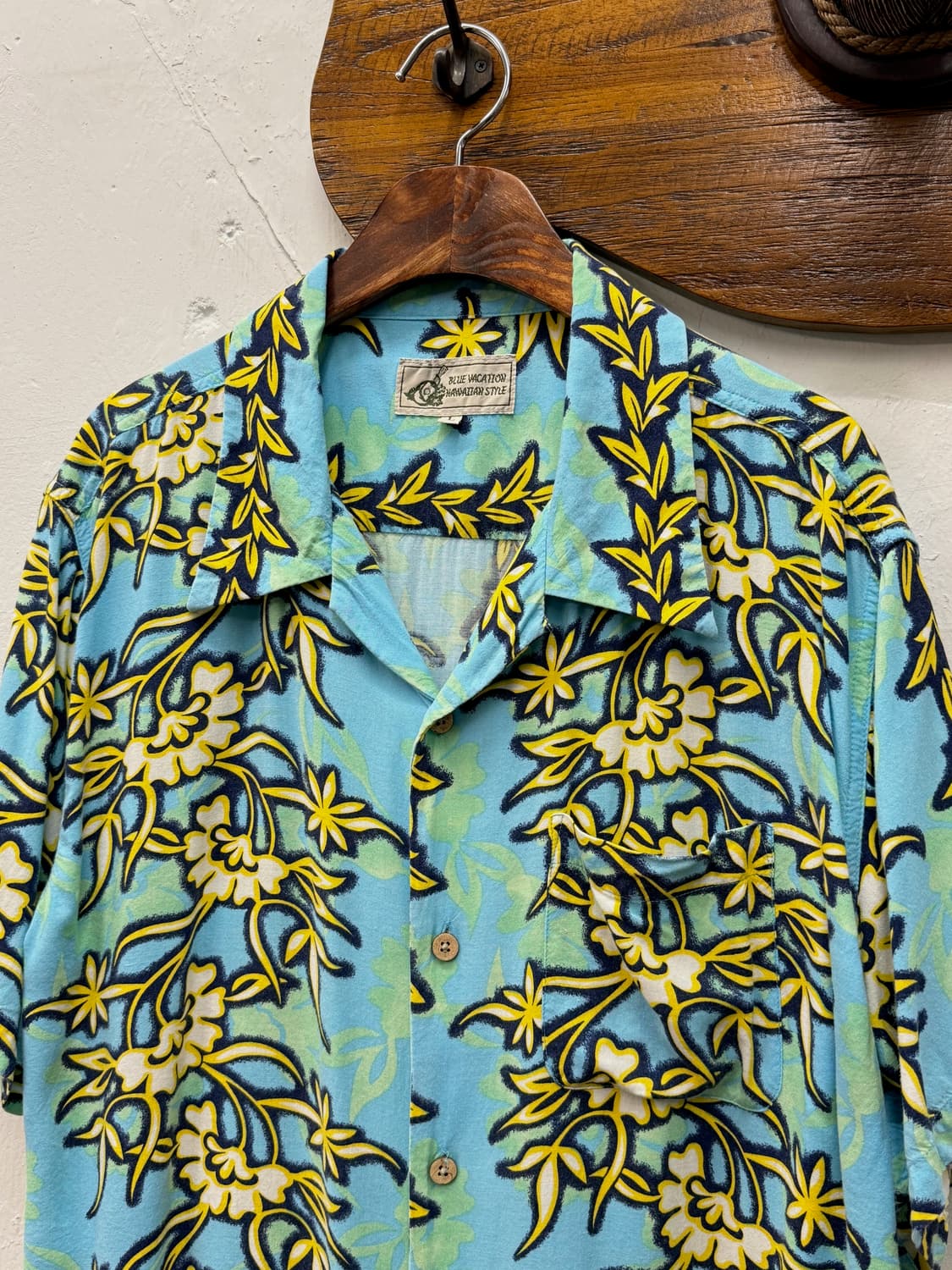 Floral Rayon Hawaiian Shirt 상품이미지2