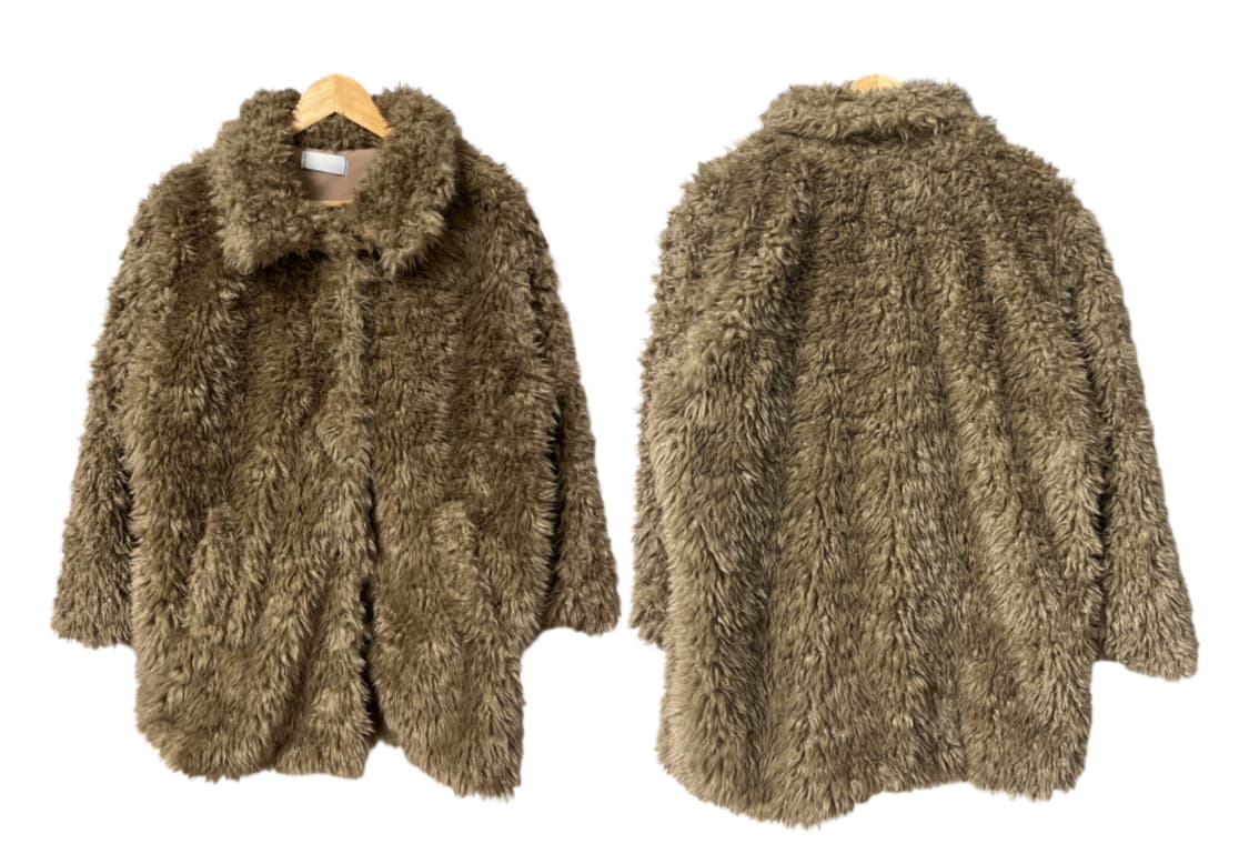 브라운 퍼 자켓 상품이미지2