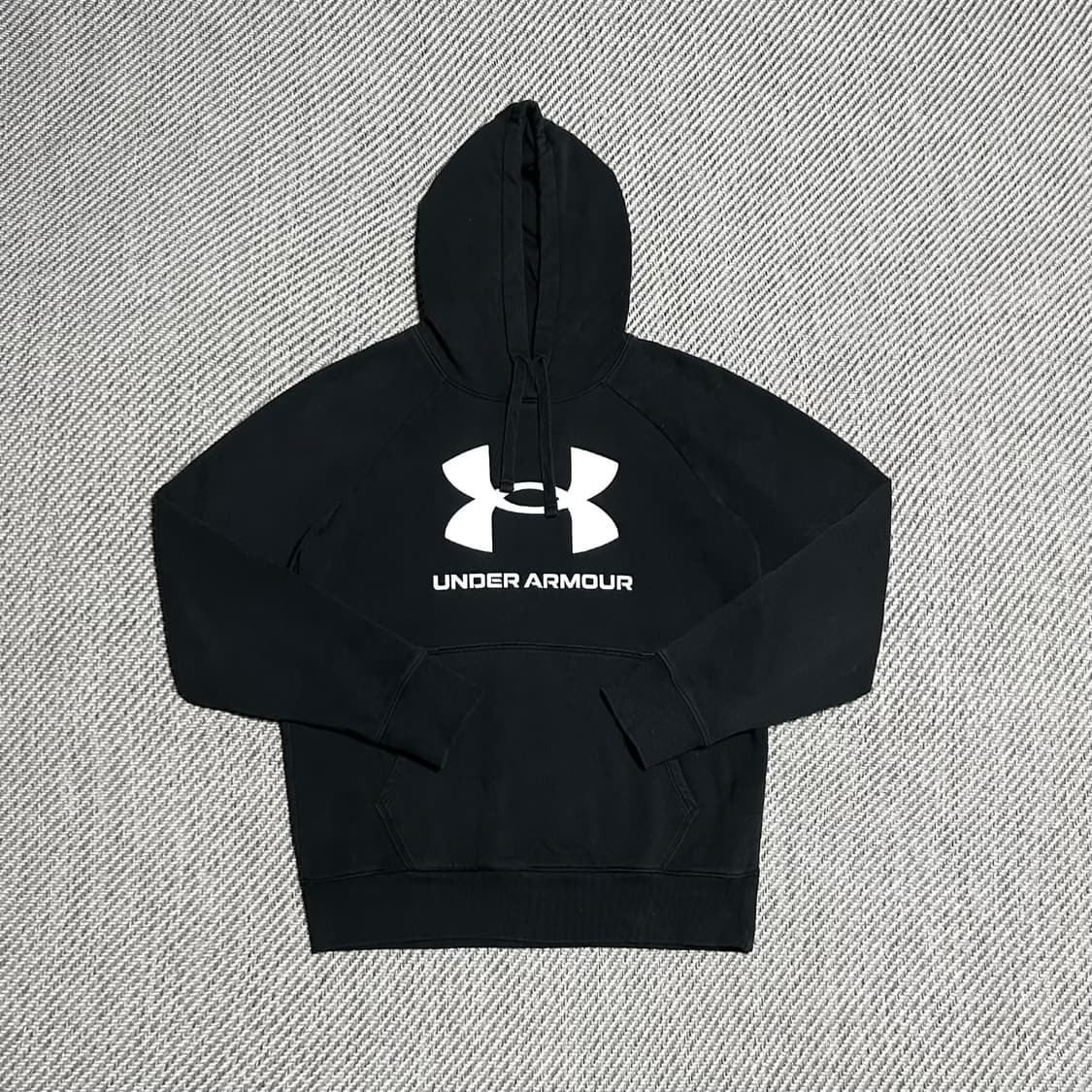 [M] Underarmour 언더아머 빅로고 코튼 후드티 상품이미지1