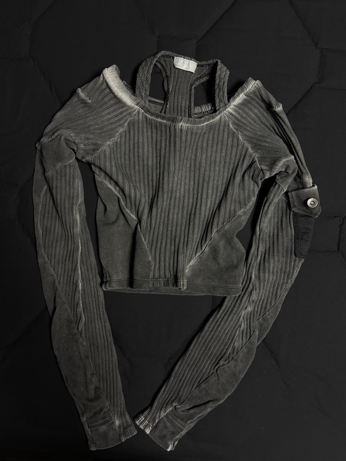 Aesynctx layered top black xs 상품이미지2