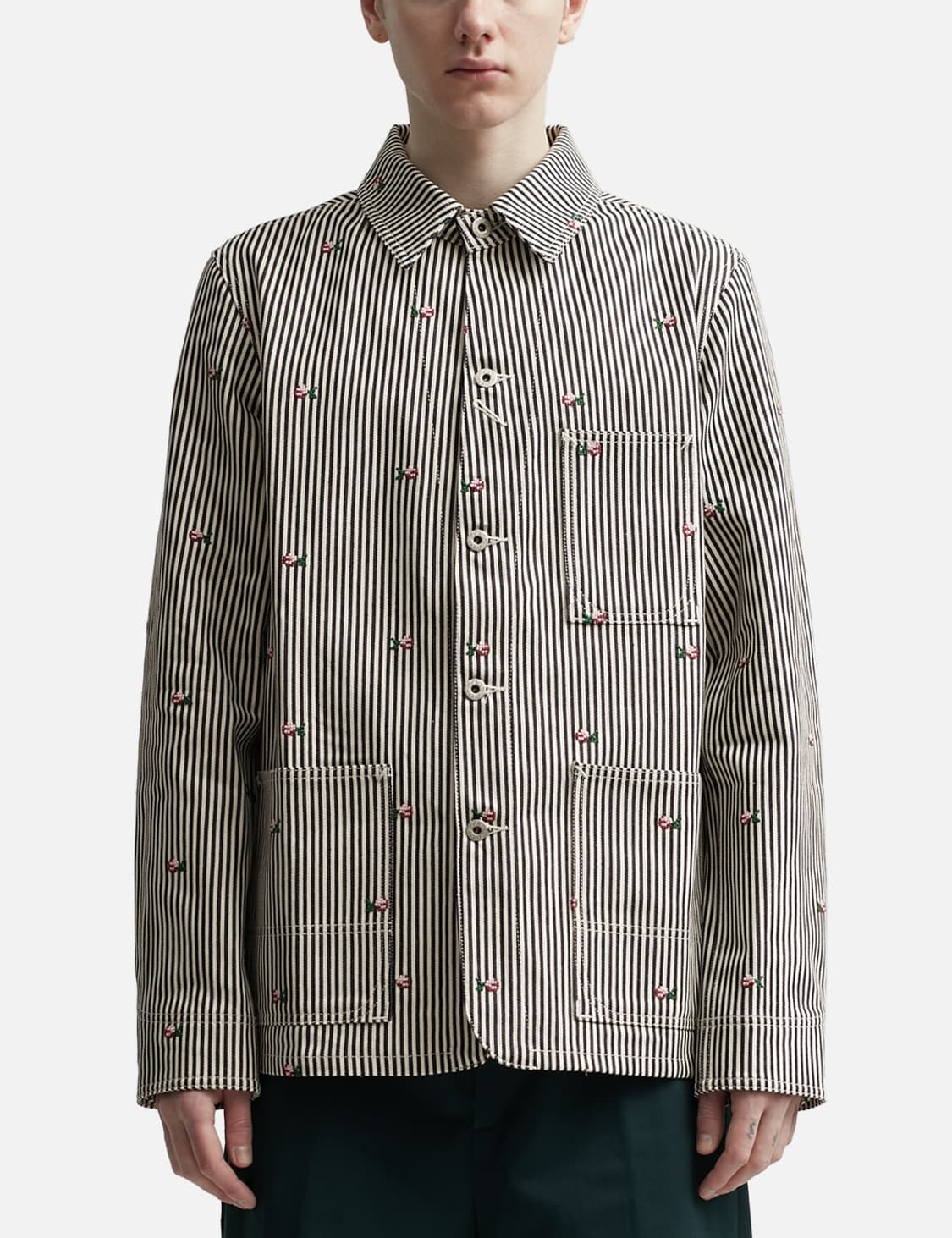 겐조(kenzo) 히코리 커버올 (스트라이프 워크자켓) 상품이미지3