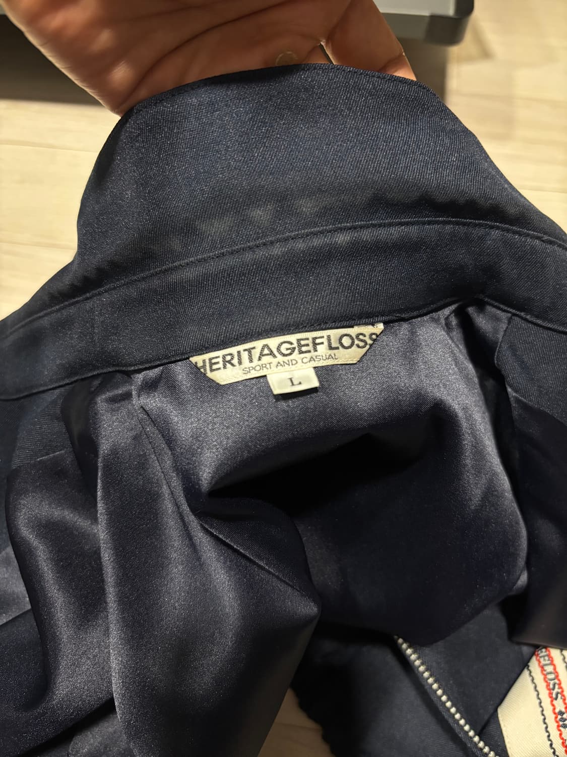 (L) 헤리티지플로스 18SS HFC 크레스트 블루종 네이비 상품이미지6