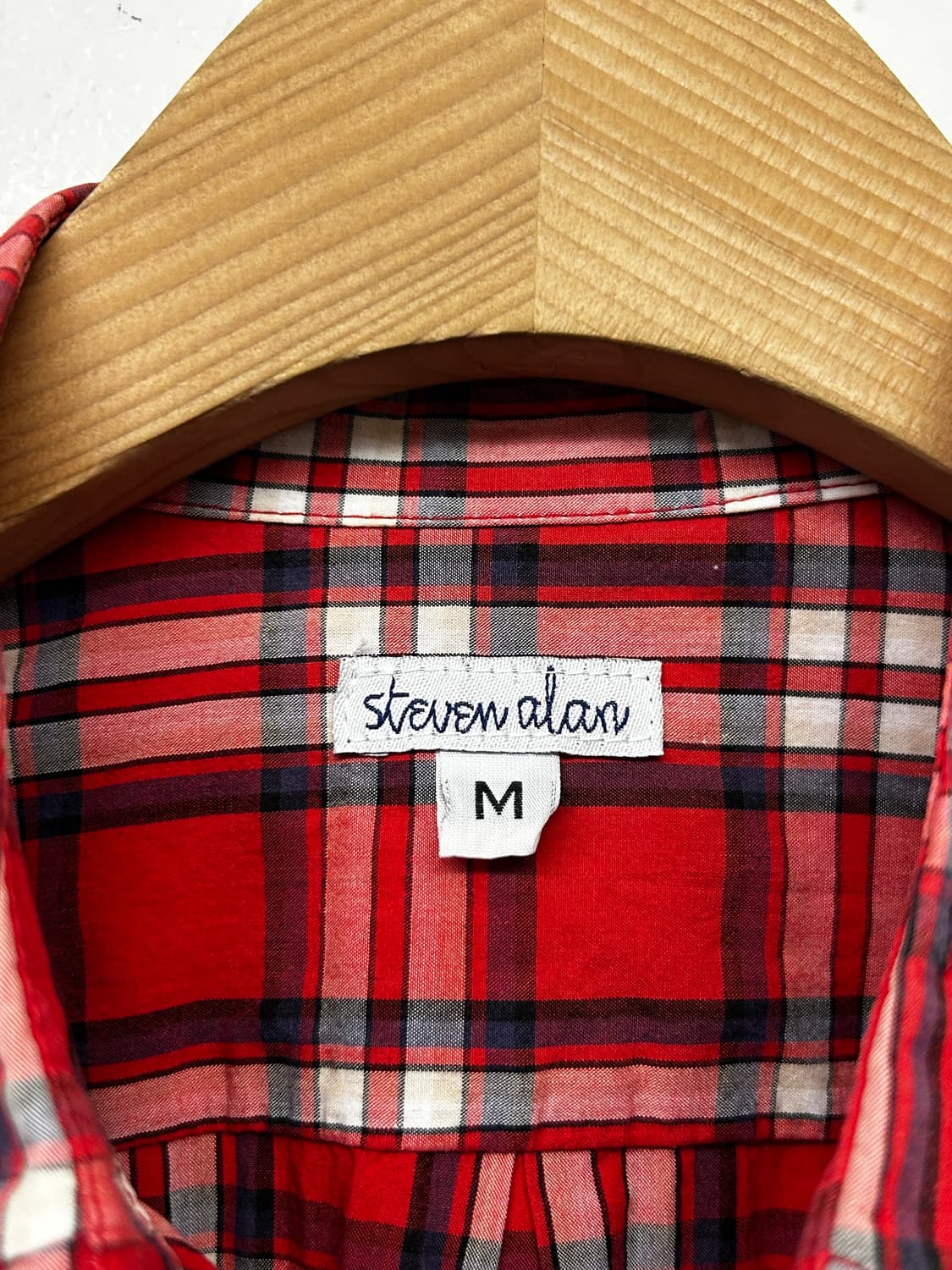 스티븐 알란 체크 셔츠  상품이미지4