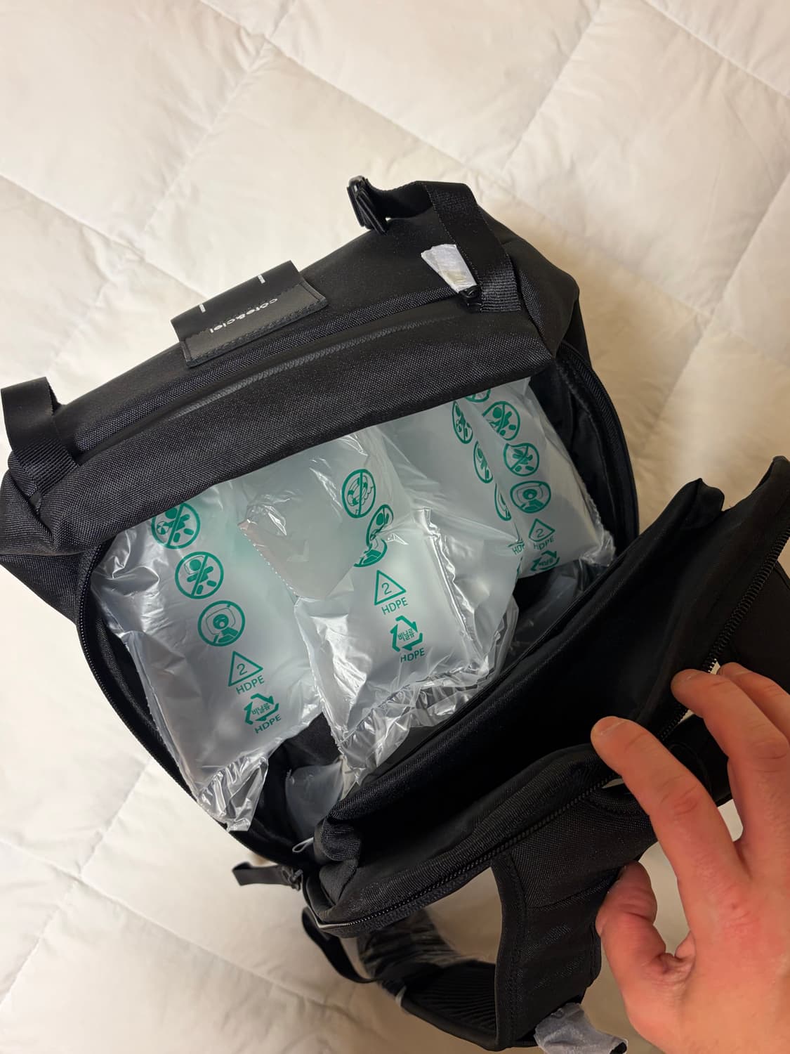 꼬떼씨엘(côte&ciel) 랩탑 백팩 18L 상품이미지5