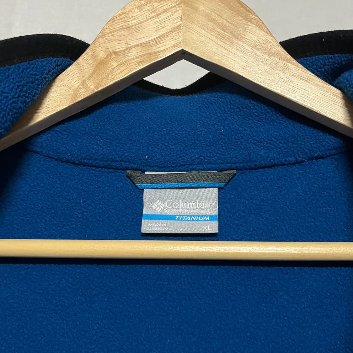 컬럼비아 티타늄 블루 플리스 집업 XL 상품이미지3