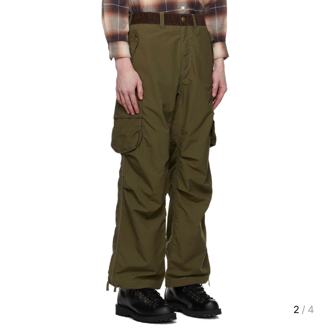 새상품 And wander 앤드원더 Barbour 바버 splits 카고 상품이미지1