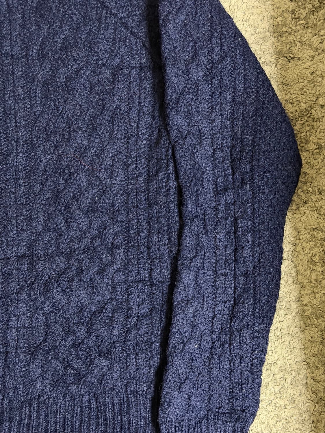 BEAMS BOY 빔즈보이 케이블 울 니트 상품이미지3