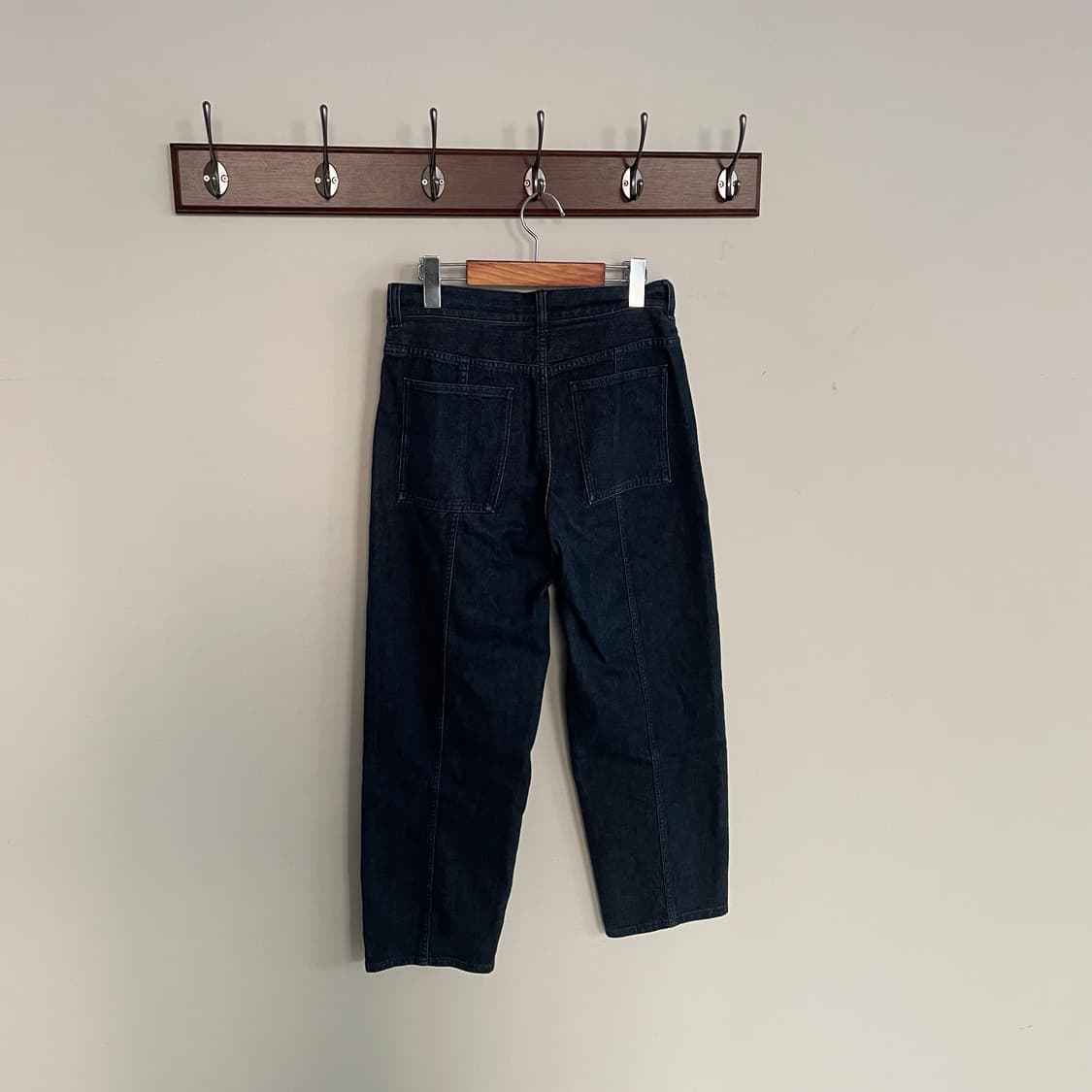 코스 진청 스티치 데님 팬츠 상품이미지2