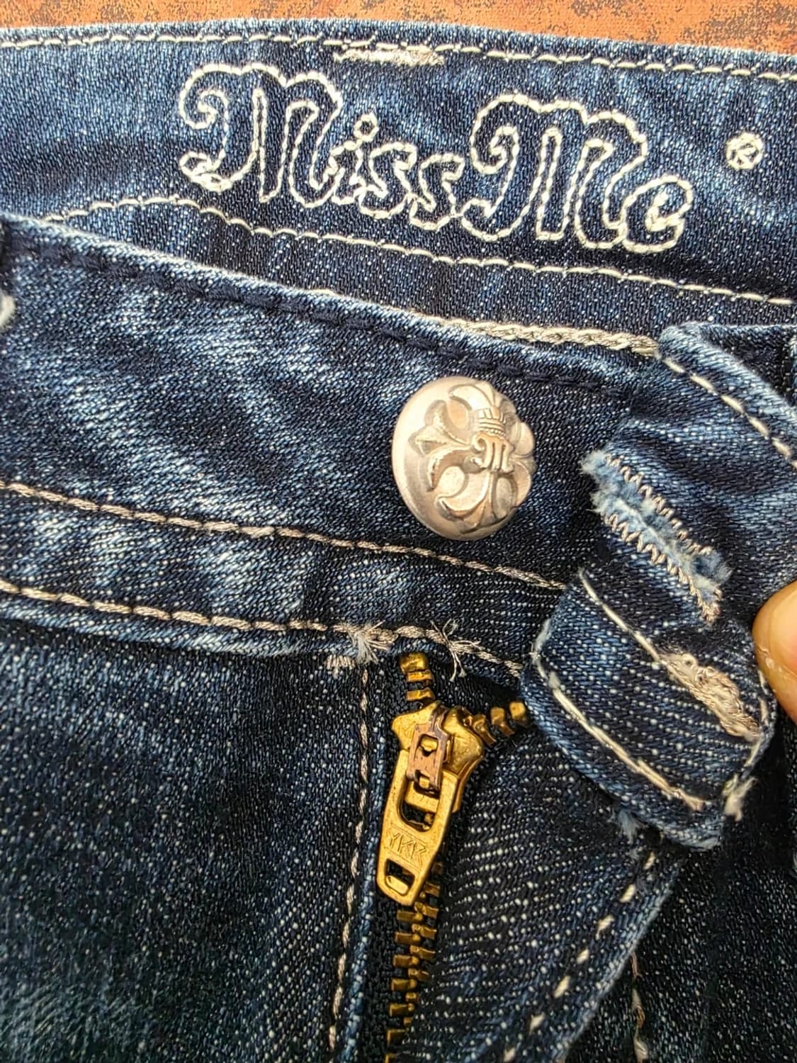 MISS ME 미스미 로루라이즈 부츠컷 데님 팬츠 25 상품이미지8