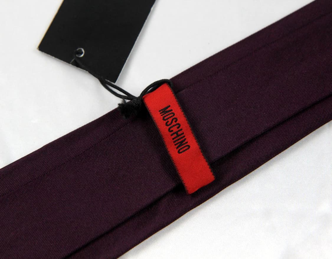 모스키노 6.8cm 신형 미사용 이태리 남자 명품 넥타이 상품이미지3