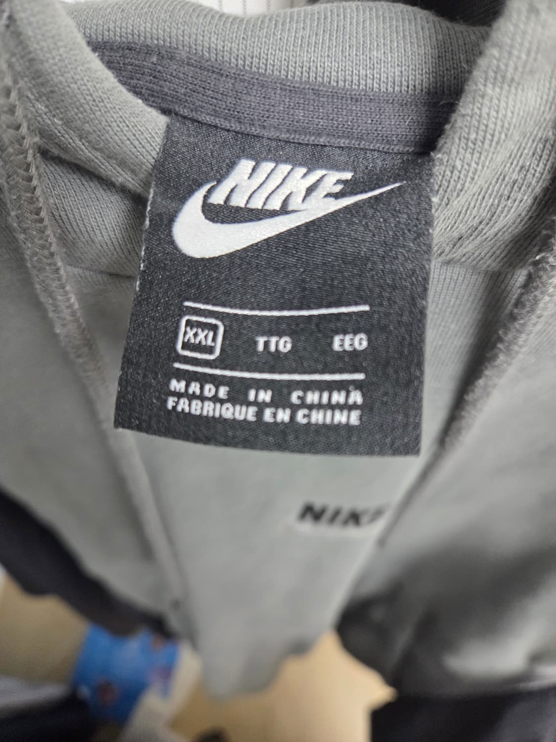 나이키 NSW 후드 BRS 아이언 그레이 상품이미지2