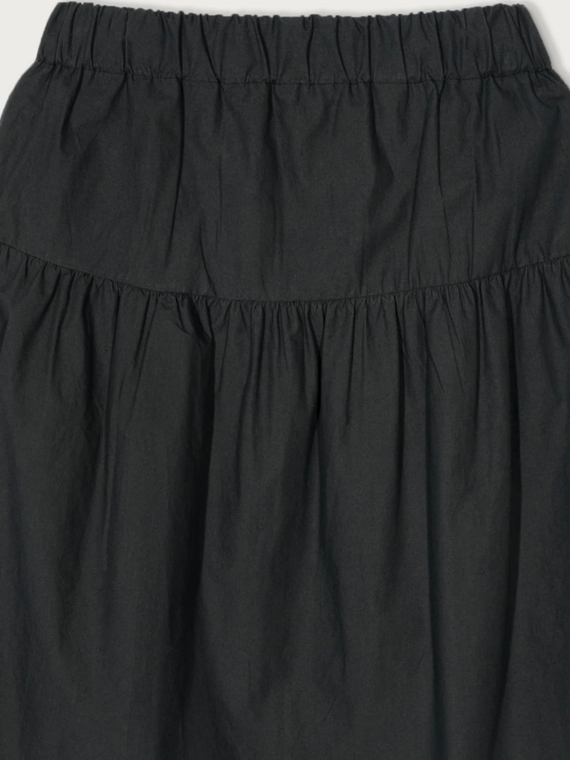 페스토 코튼 셔링 스커트 다크 레이크 상품이미지4