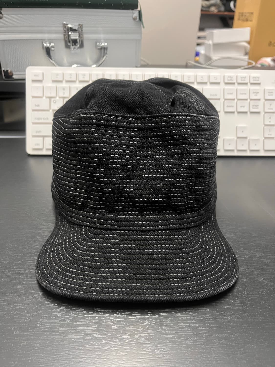 캐피탈 데님 더 올드맨 앤 더 씨 캡 블랙 판매 상품이미지1