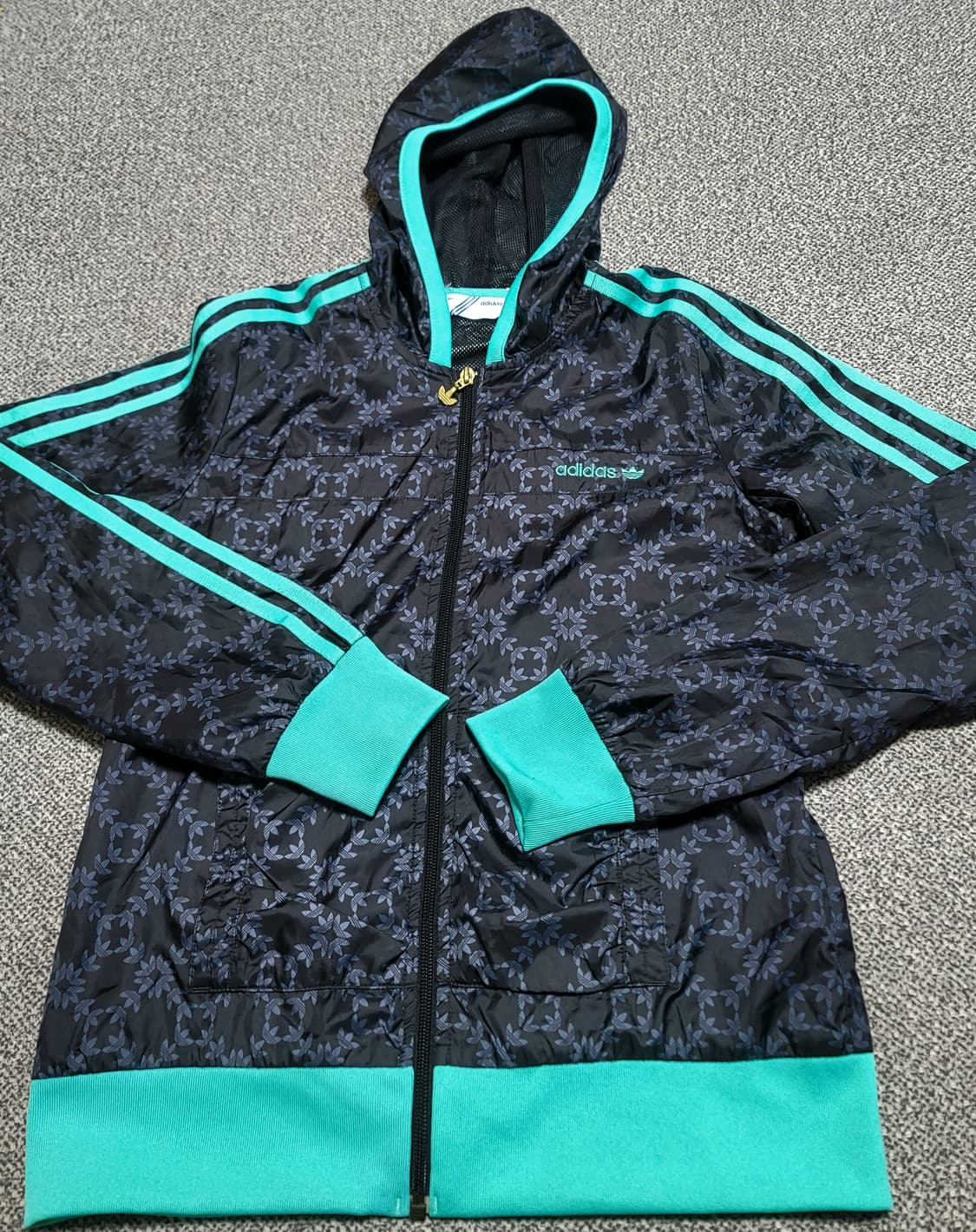 아디다스 민트라인 후드바람막이 트랙탑 90 상품이미지1