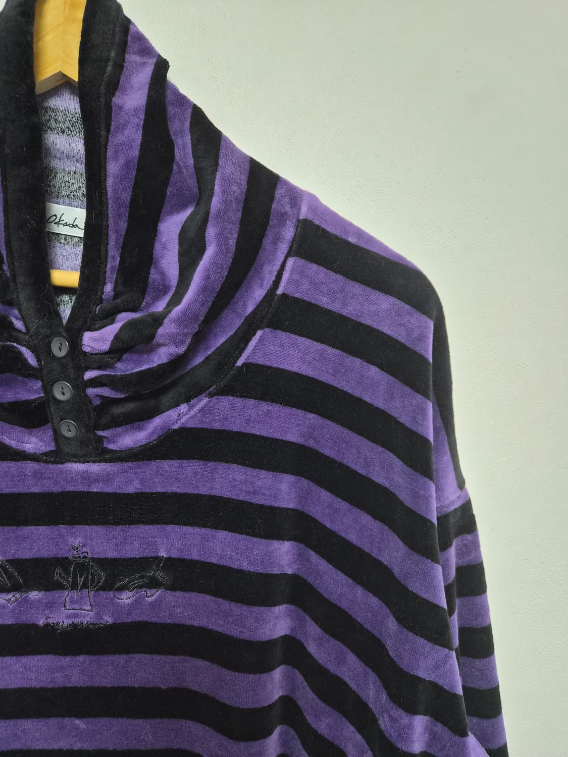 카와이오코다 키치 스트라이프 티셔츠 Free - T7 상품이미지3