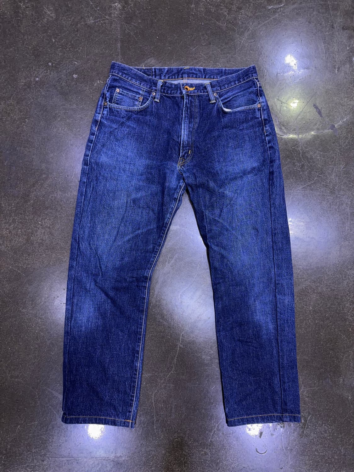 에드윈 505XX 재팬 스트레이트핏 빈티지 워싱 데님팬츠 34 상품이미지1