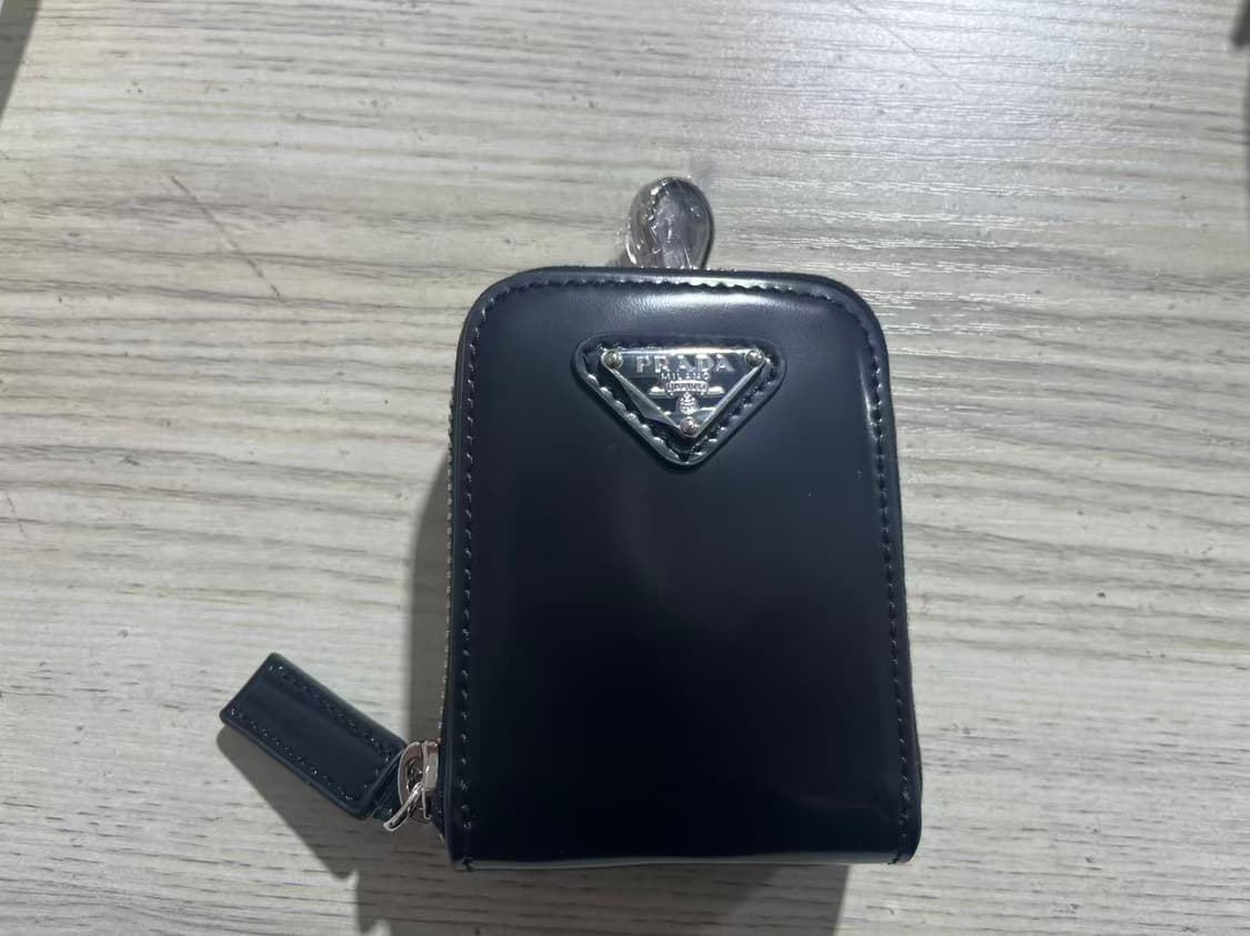 프라다 리나일론 앤 사피아노 레더 숄더백 블랙 상품이미지7