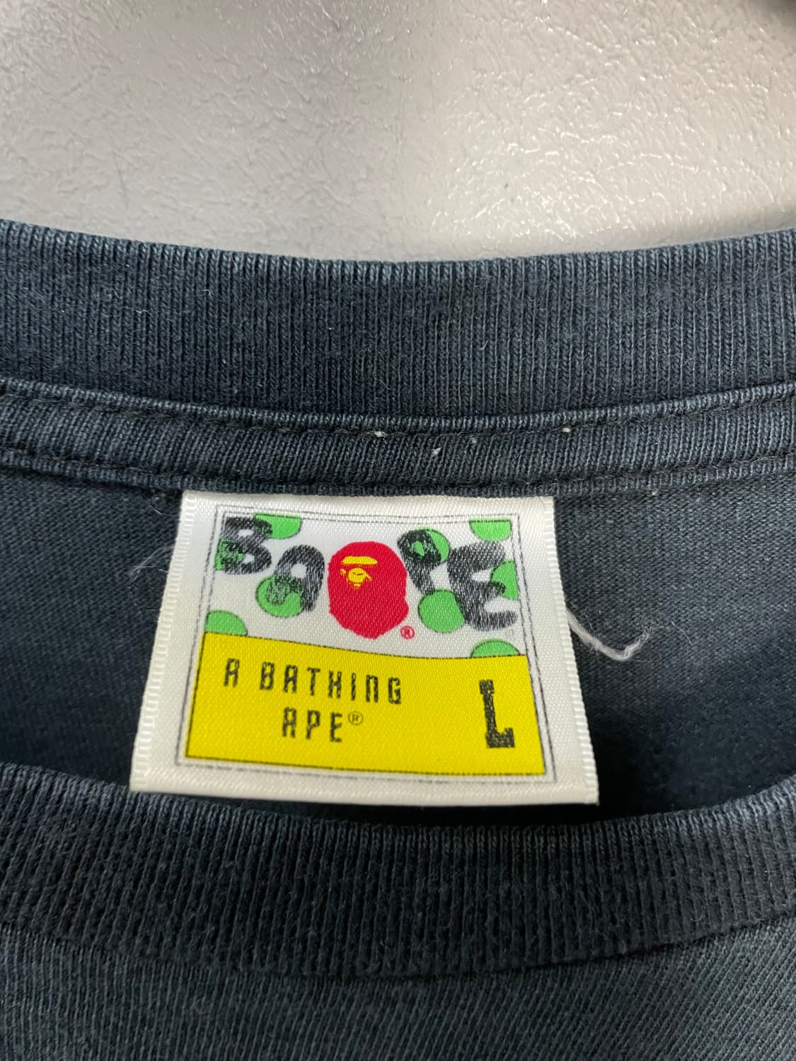 베이프 카모플라쥬 빅 에이프 헤드 로고 반팔 H1387 상품이미지7