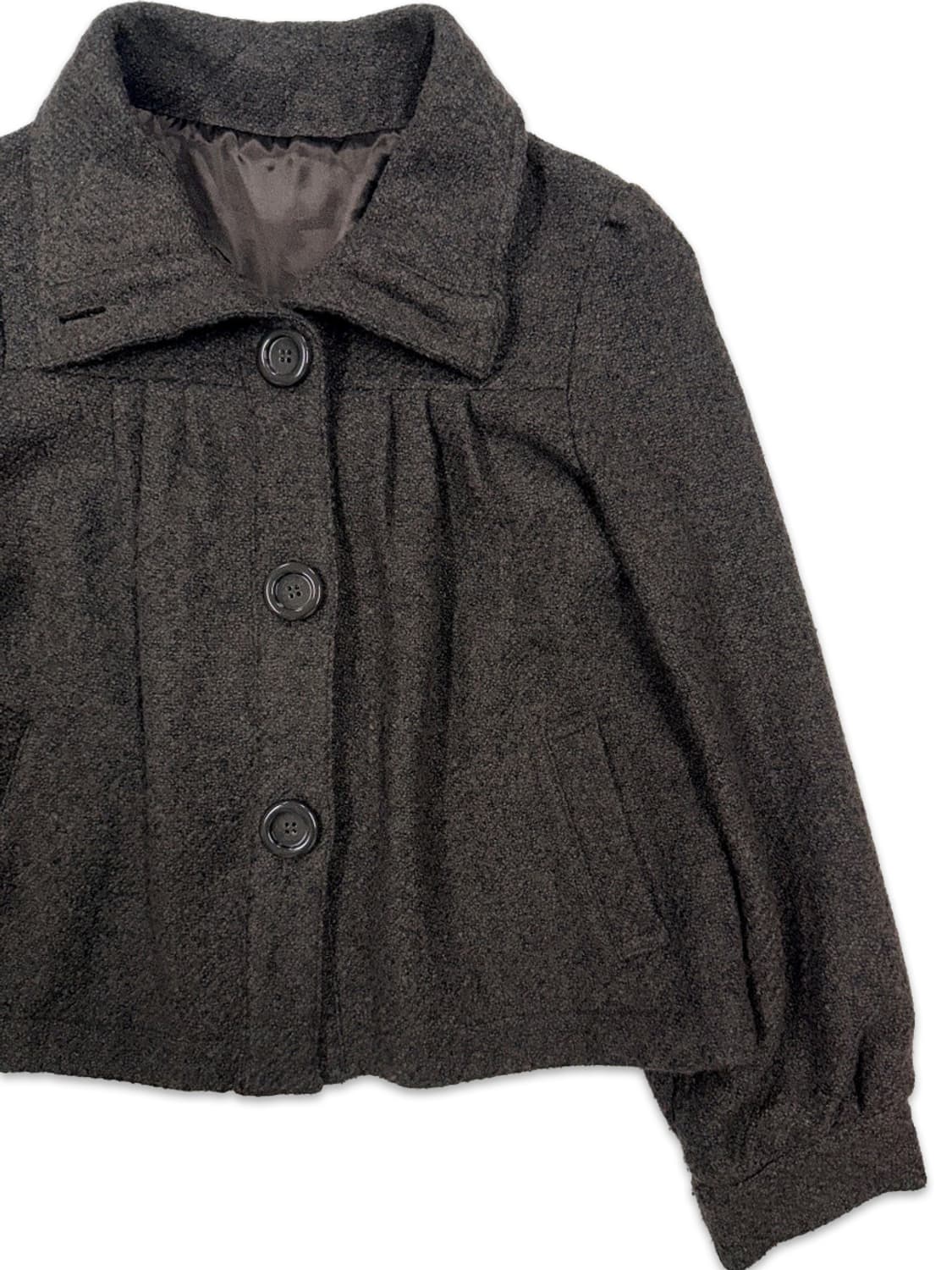 빈티지 싱글 모리 하프 코트 상품이미지2