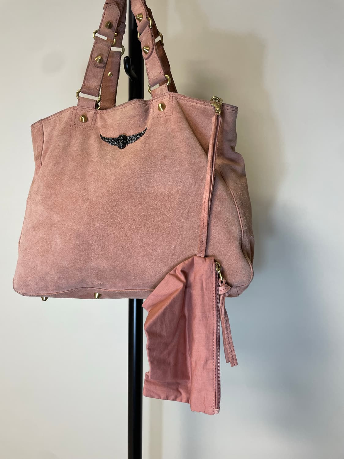 쟈딕앤볼테르 스웨이드 도트백 상품이미지3