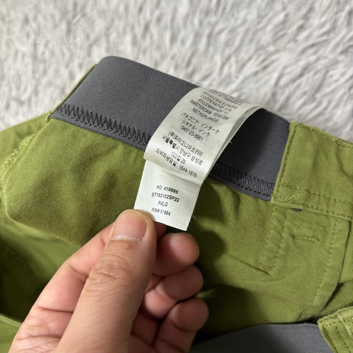 파타고니아 그린 뱅가 록 반바지 상품이미지6