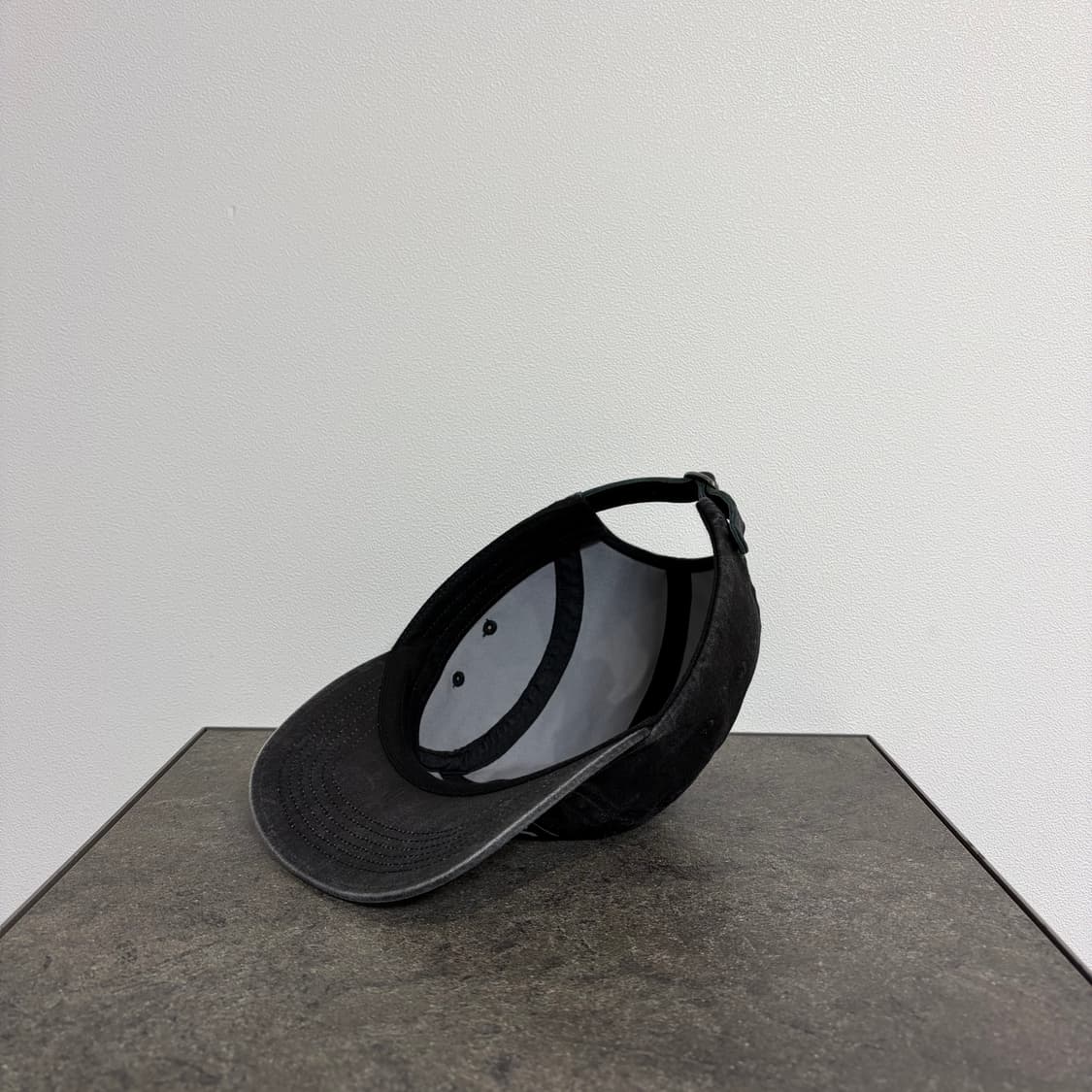 (OS) 슈프림 박스로고 캠프캡 모자 워시드 블랙 상품이미지6