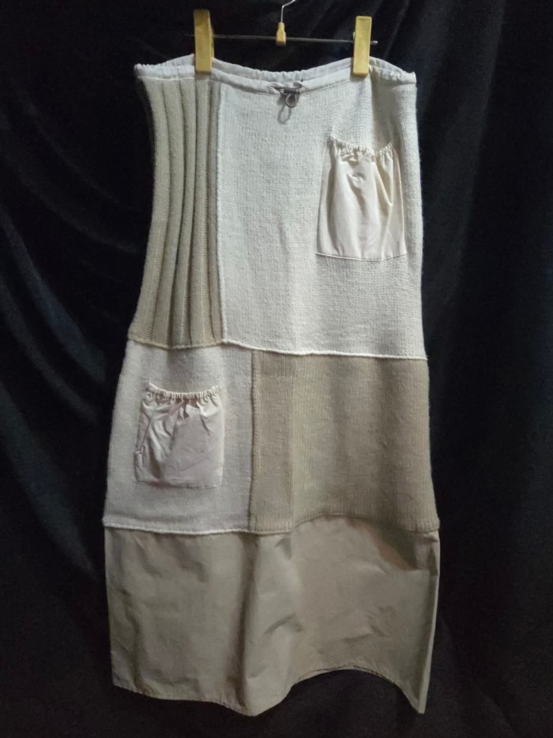 자라 패치워크 니트롱스커트 상품이미지3