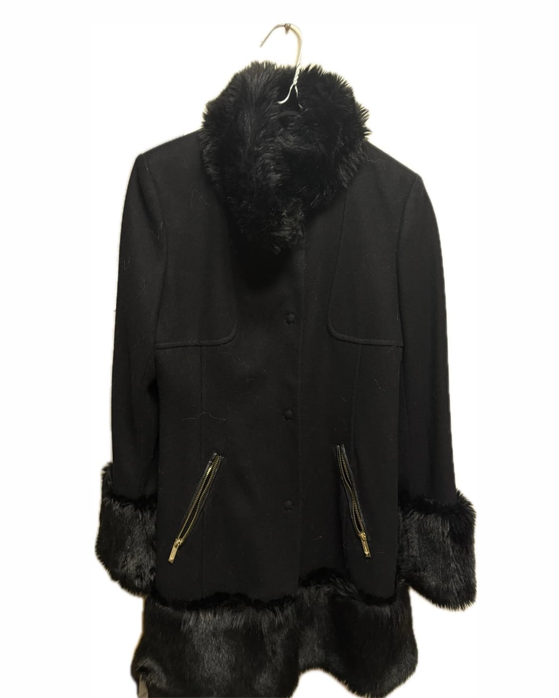 게스 빈티지 퍼 트리밍 자켓  상품이미지1