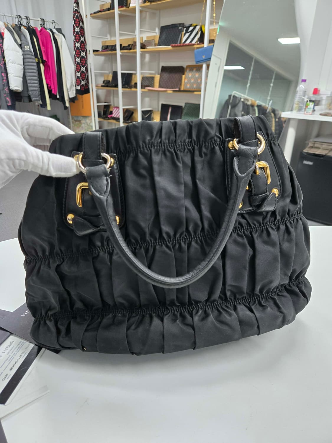 [A급컨디션]프라다 고프레백 상품이미지3