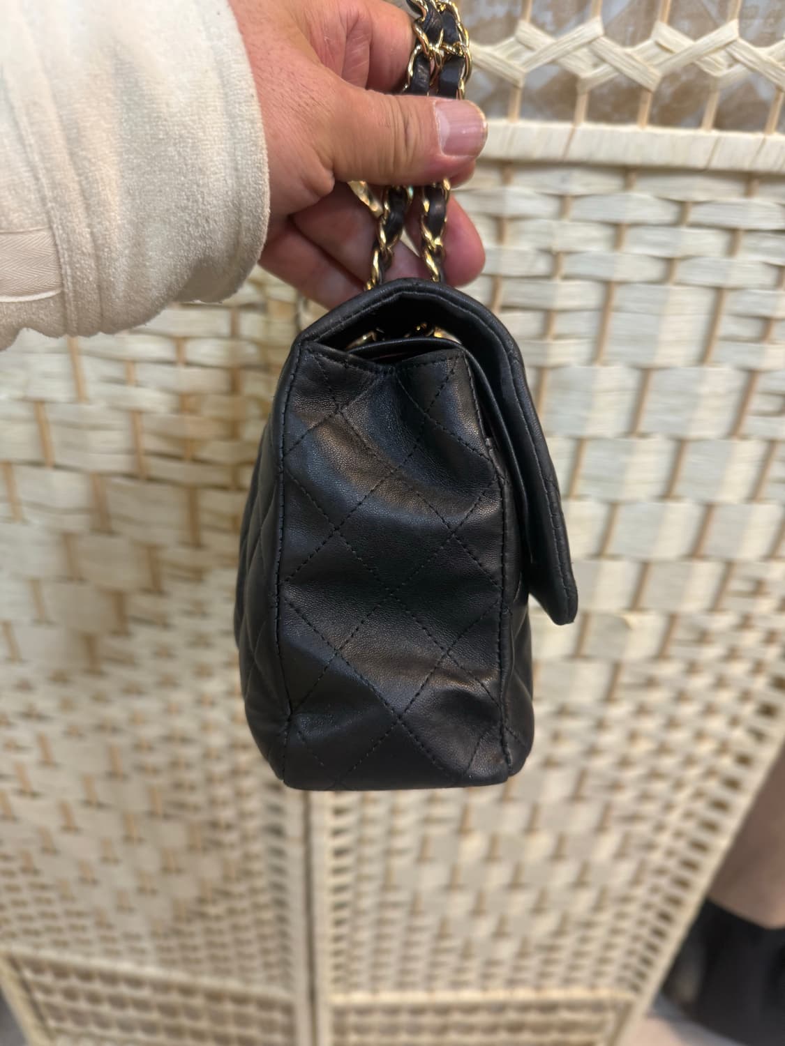 정품 샤넬 13번대 램스킨 클래식백 팝니다 상품이미지5