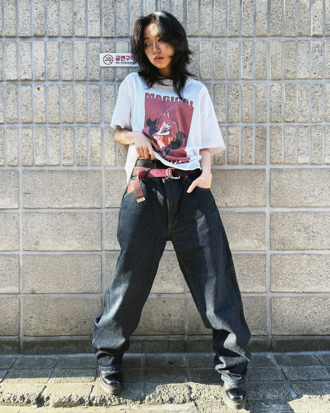 도그타운 오리엔탈 와이드 데님 팬츠 상품이미지5