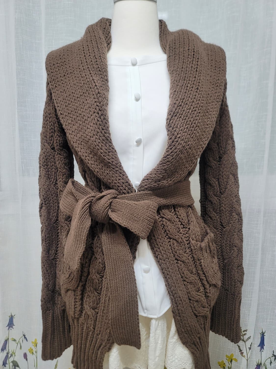 모리st 폭닥 가디건 상품이미지1