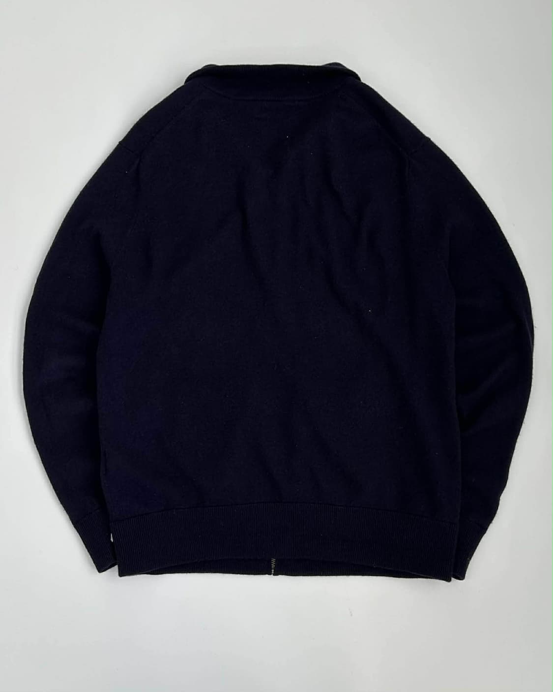 [L] 폴로 랄프로렌 네이비 풀집 울 니트 집업 자켓 상품이미지2