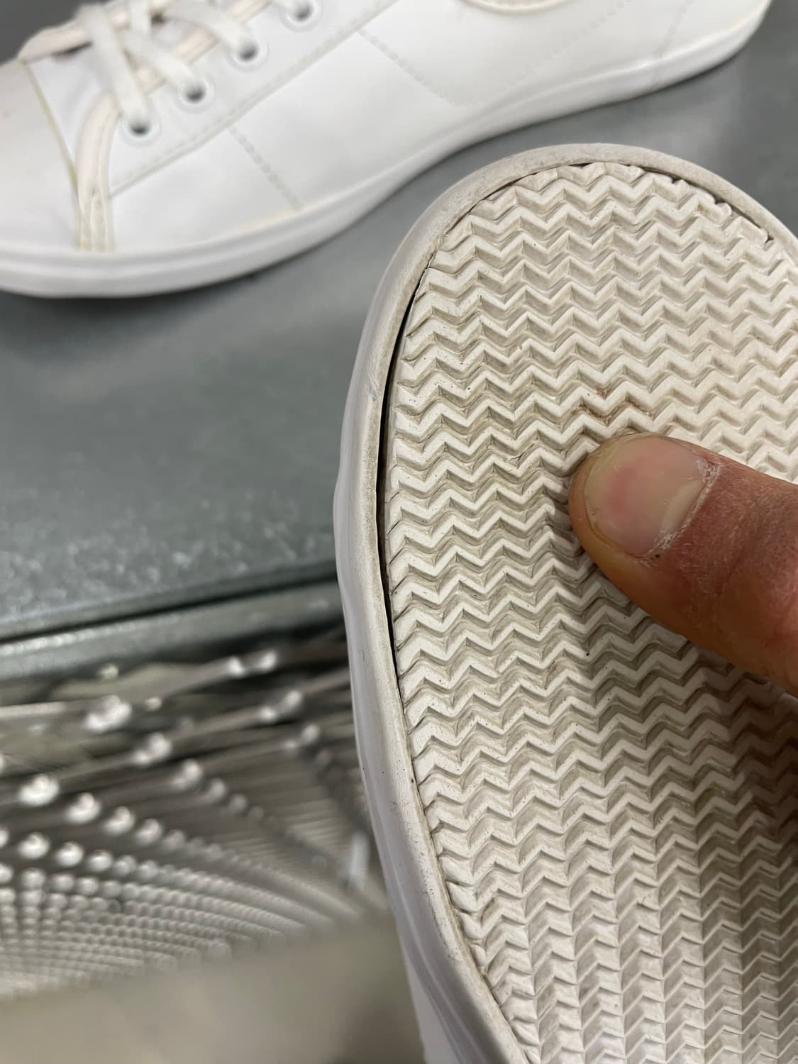 라코스테 지안느 스니커즈 화이트 uk4 상품이미지7