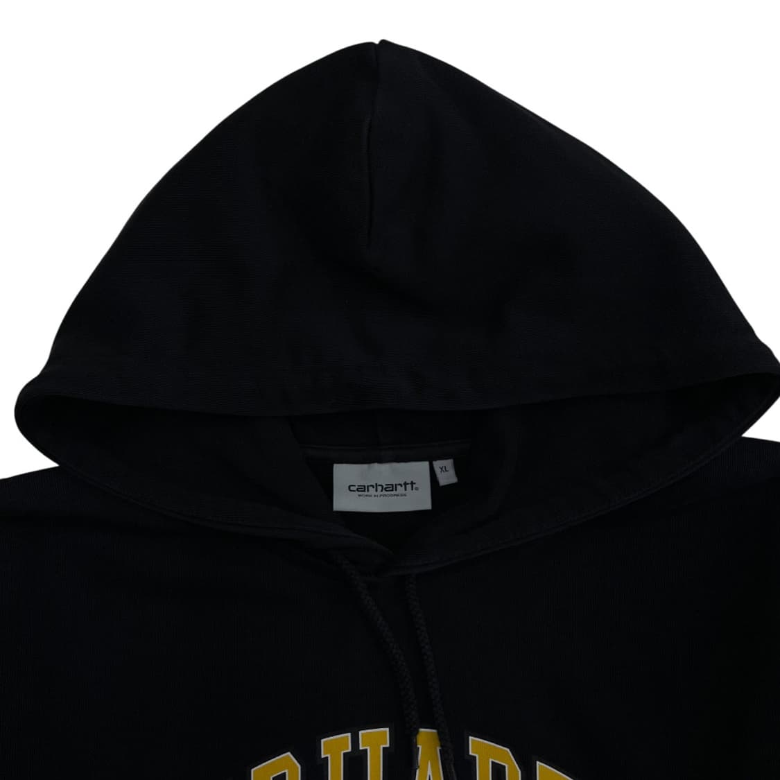 칼하트 옐로우 패치로고 네이비 후드 XL 상품이미지5