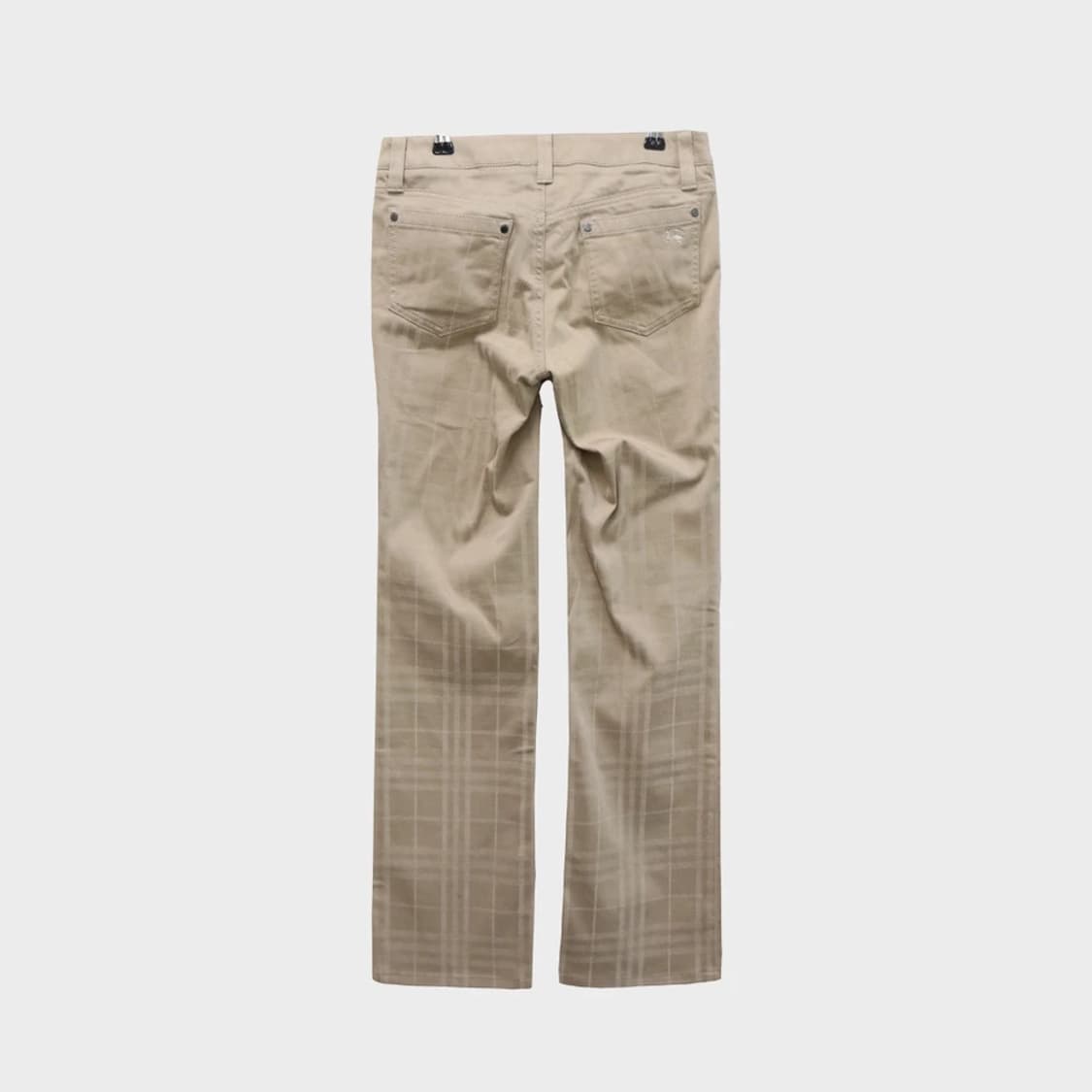 버버리 런던 체크 그라데이션 코튼 팬츠 61822 상품이미지1