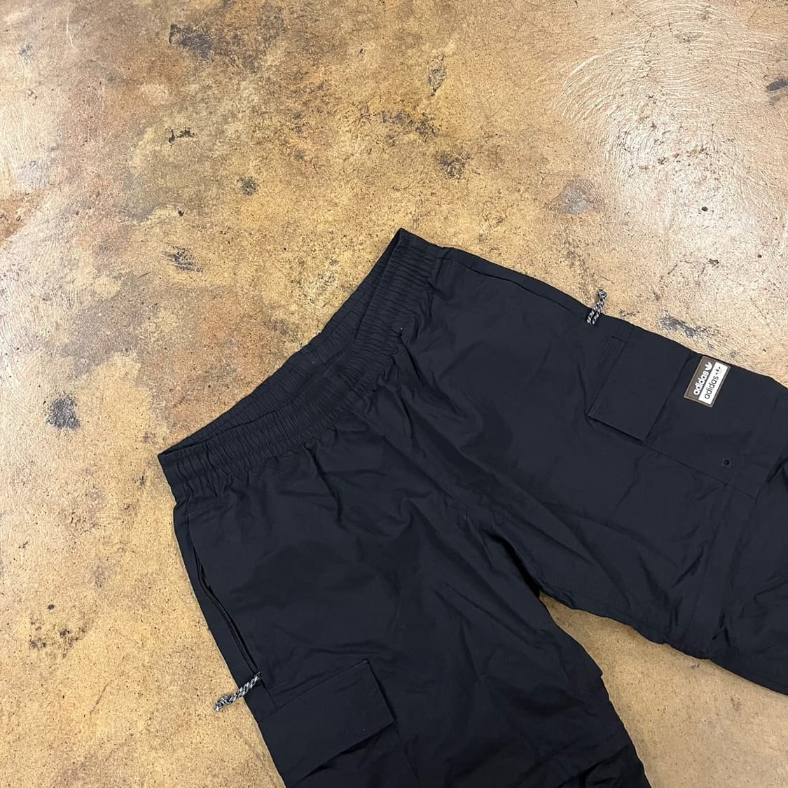 [정품/M] 아디다스 블랙 카고 조거 트레이닝 바지 b19 상품이미지1