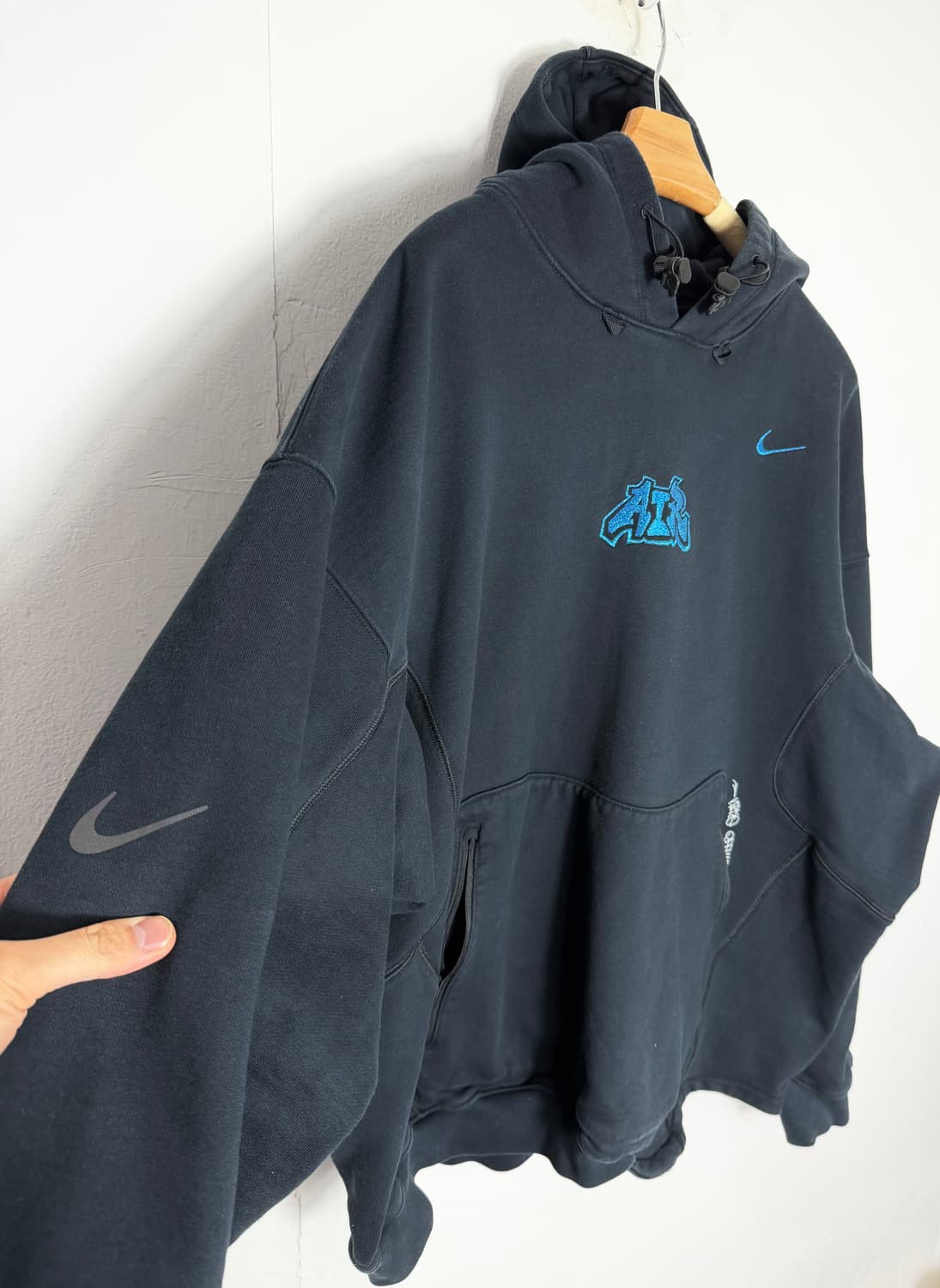 오프화이트 나이키 후드티 나이키후드티 오프화이트후드티 상품이미지2