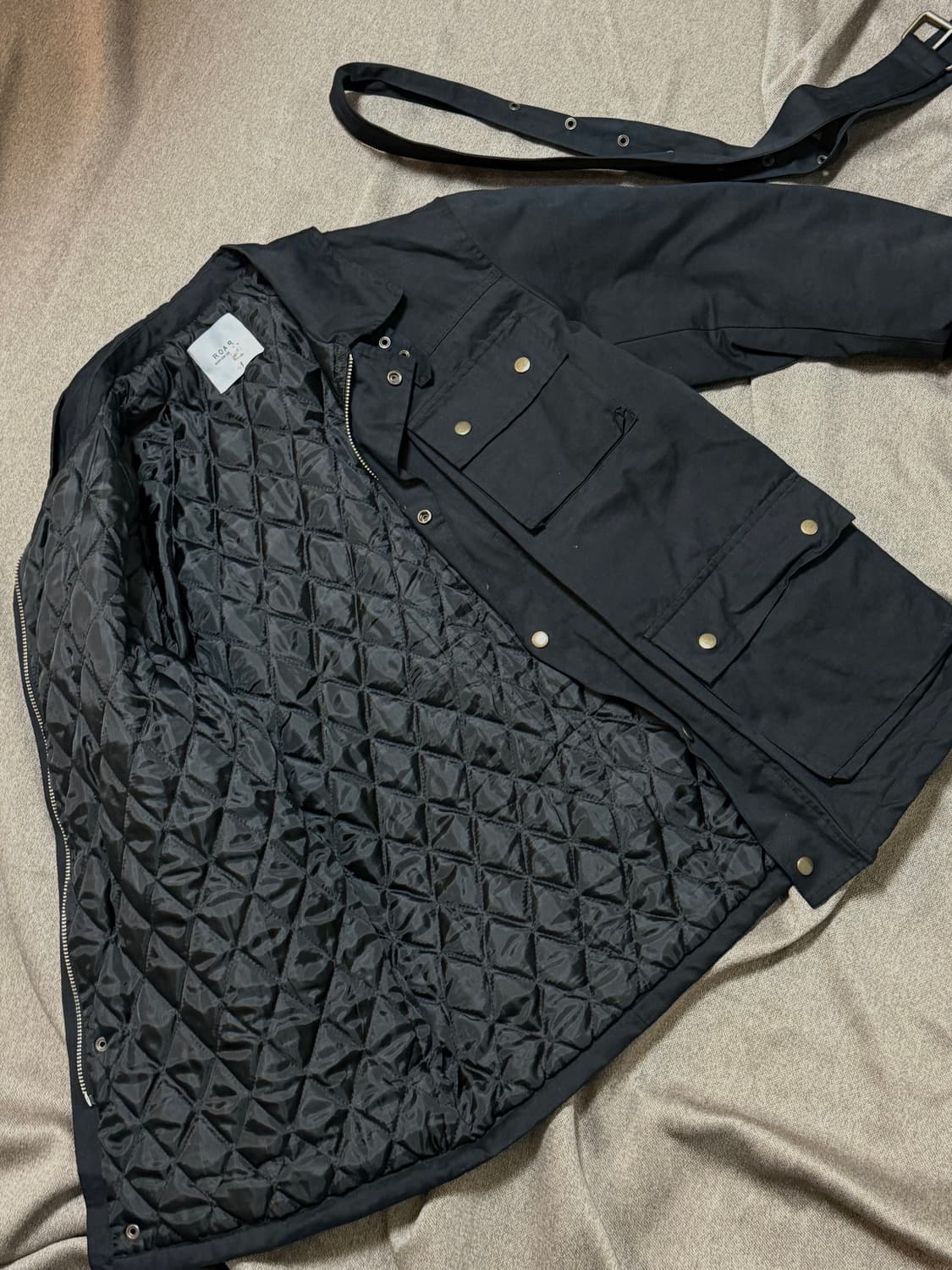 블랙 유틸리티자켓 상품이미지4