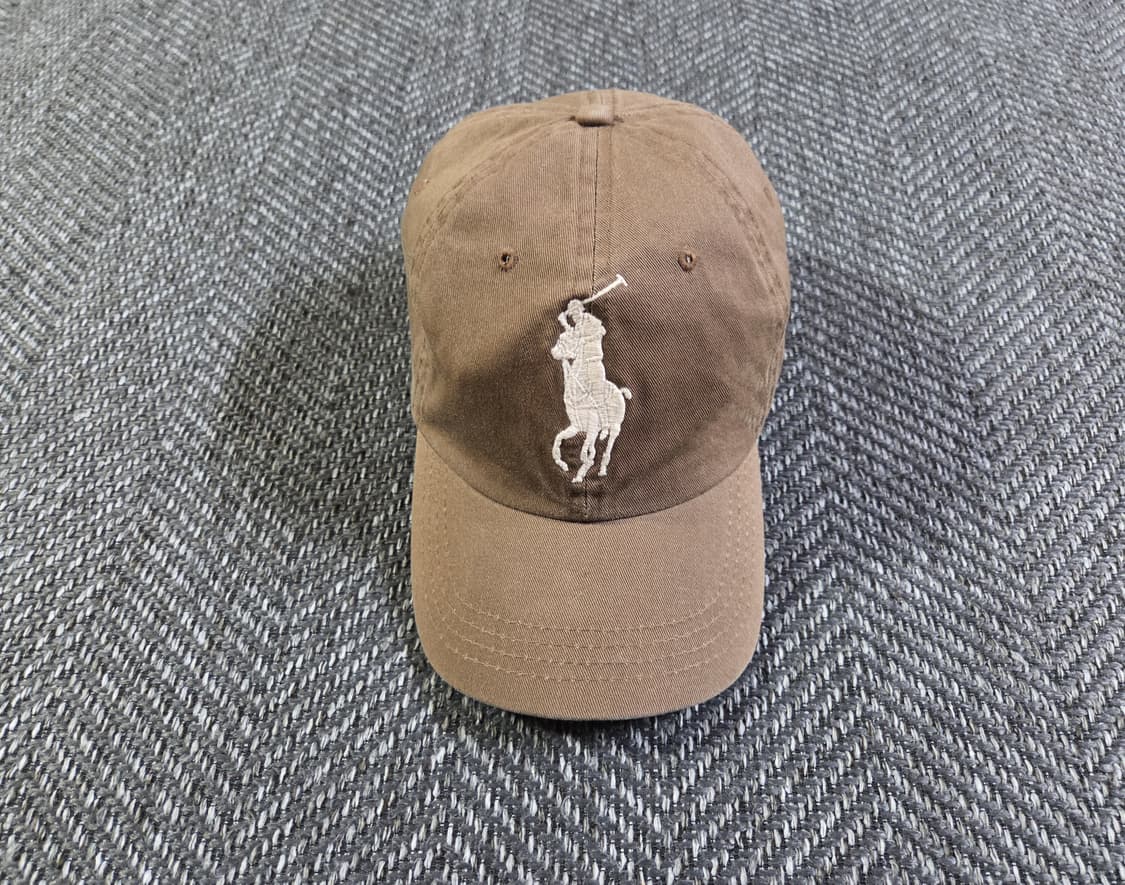 폴로 랄프로렌 브라운 빅포니 빈티지 볼캡 상품이미지1