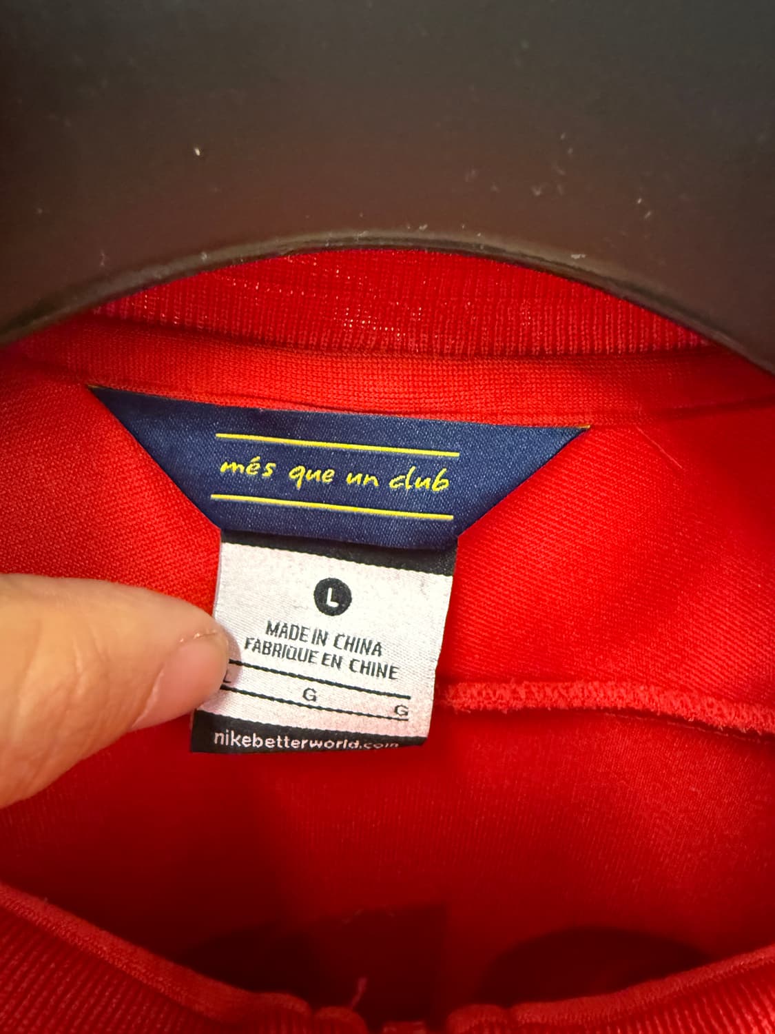 나이키 FC 바르셀로나 트랙 져지 L 상품이미지3