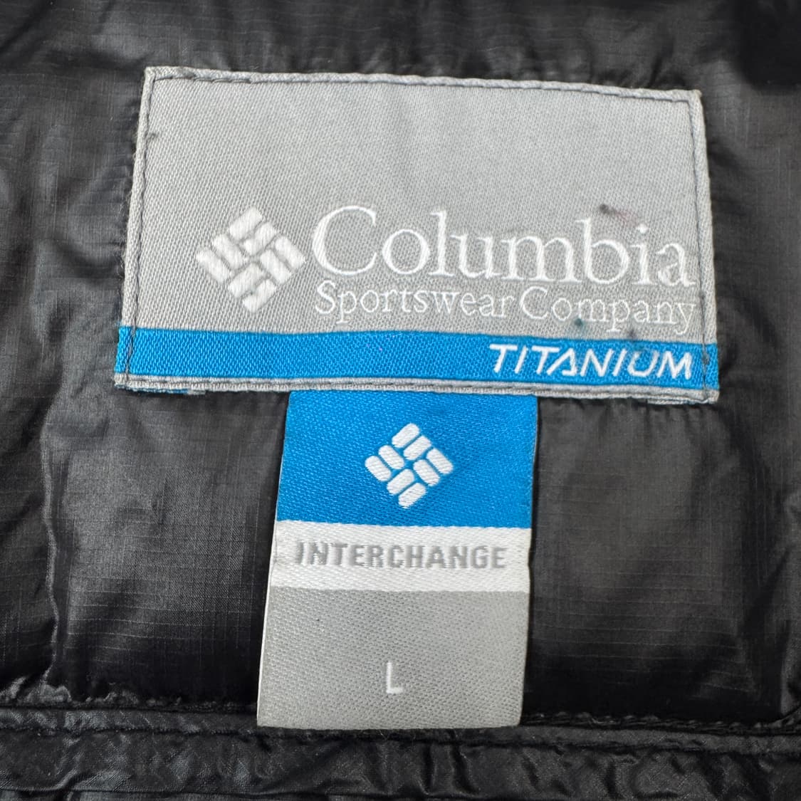 컬럼비아 애벌레 고프코어 경량패딩 블랙 상품이미지7