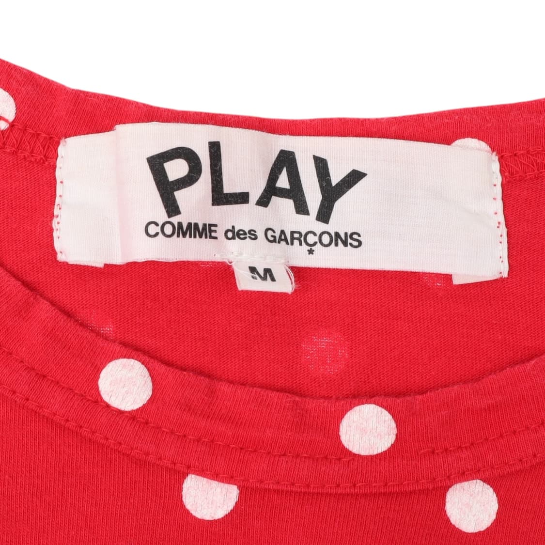 꼼데가르송 레드 도트 롱슬리브 상품이미지8