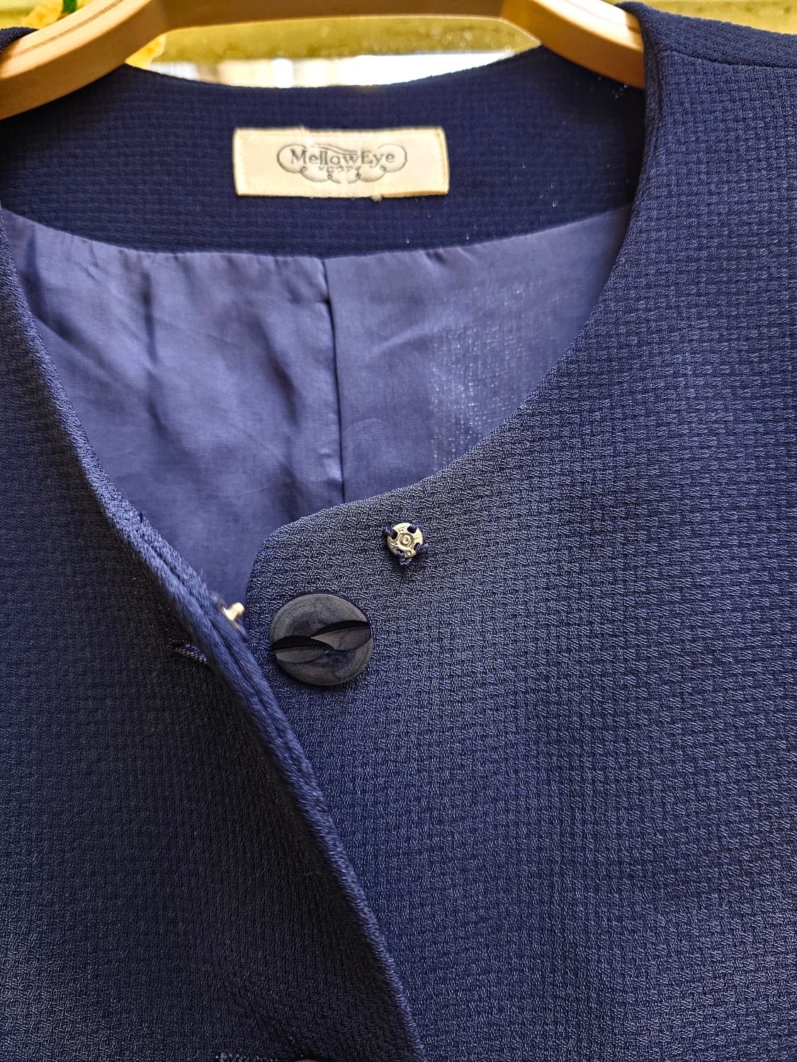 Melloweye 노카라 리본 숏자켓 상품이미지4